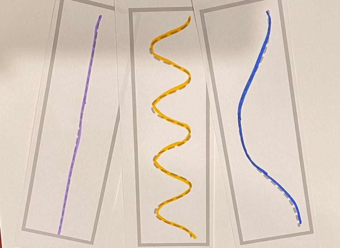 three tracing line activities 