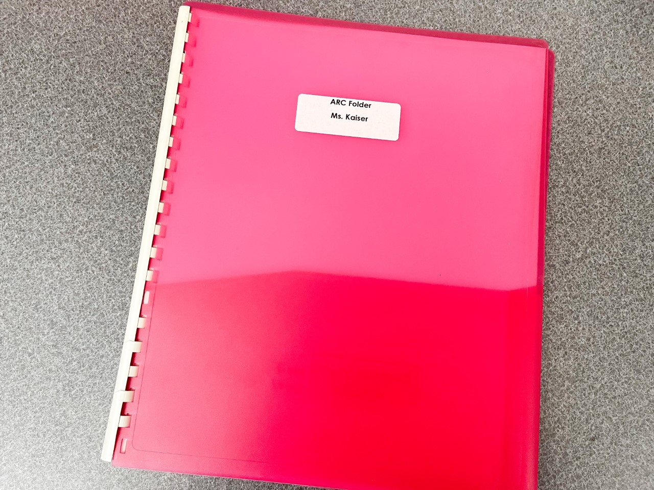 iep organization folder