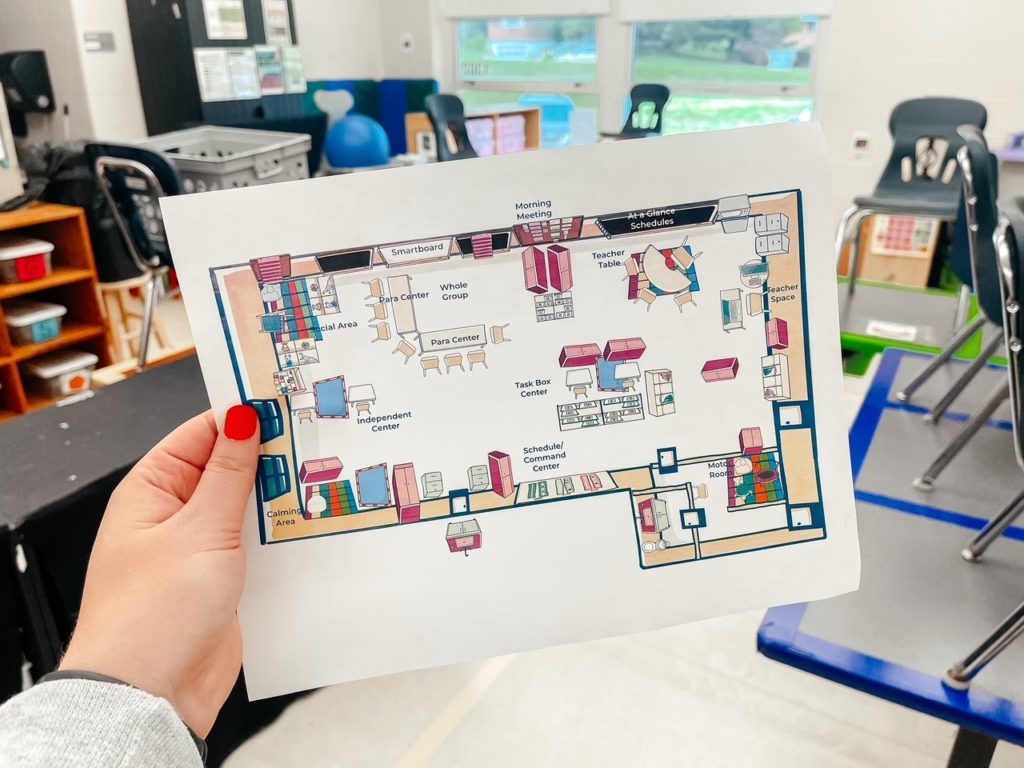 classroom layout builder example
