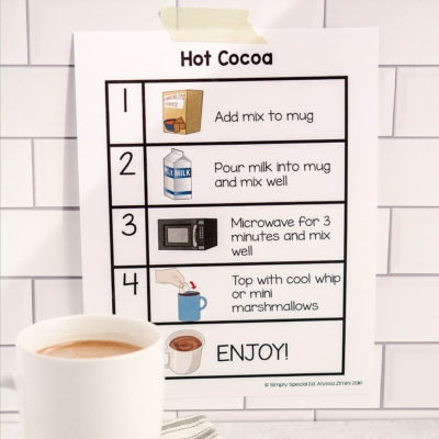 3 Important Skills to Target When Making Hot Chocolate