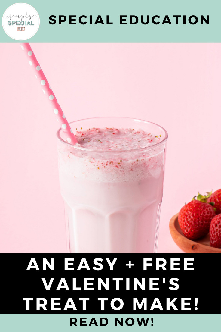 pin for an easy and free valentines treat to make