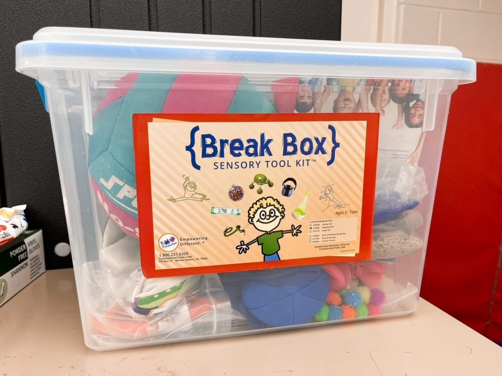 Break Box sensory tool kit
