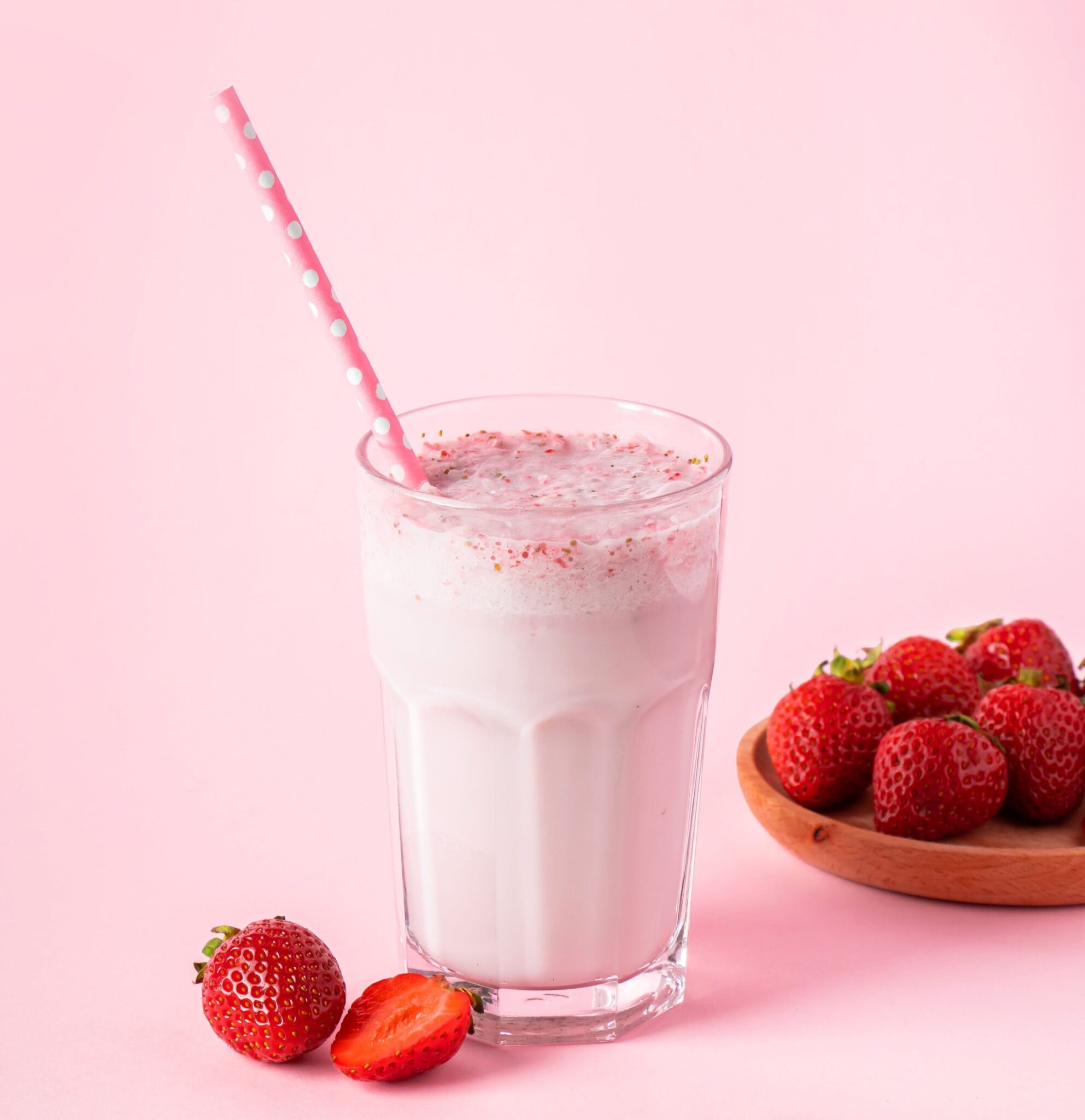 strawberry milkshake
