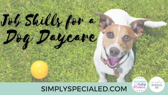 Let's learn about Job skills at a dog daycare!