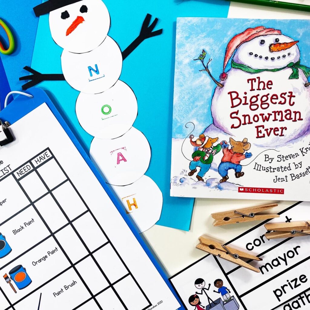 The best book companions for winter read alouds in your special education classroom. 