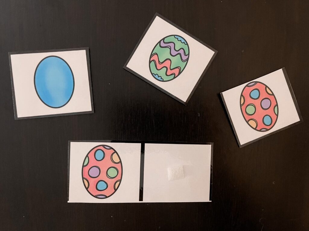 egg match task