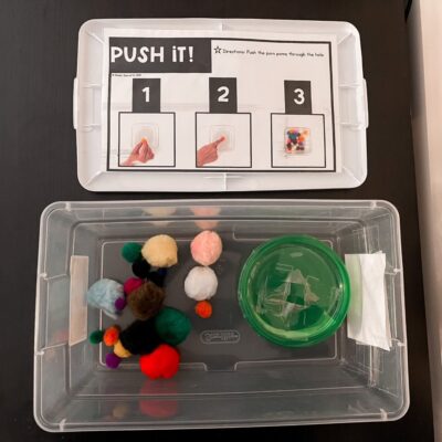 How to Set Up Fine Motor Centers