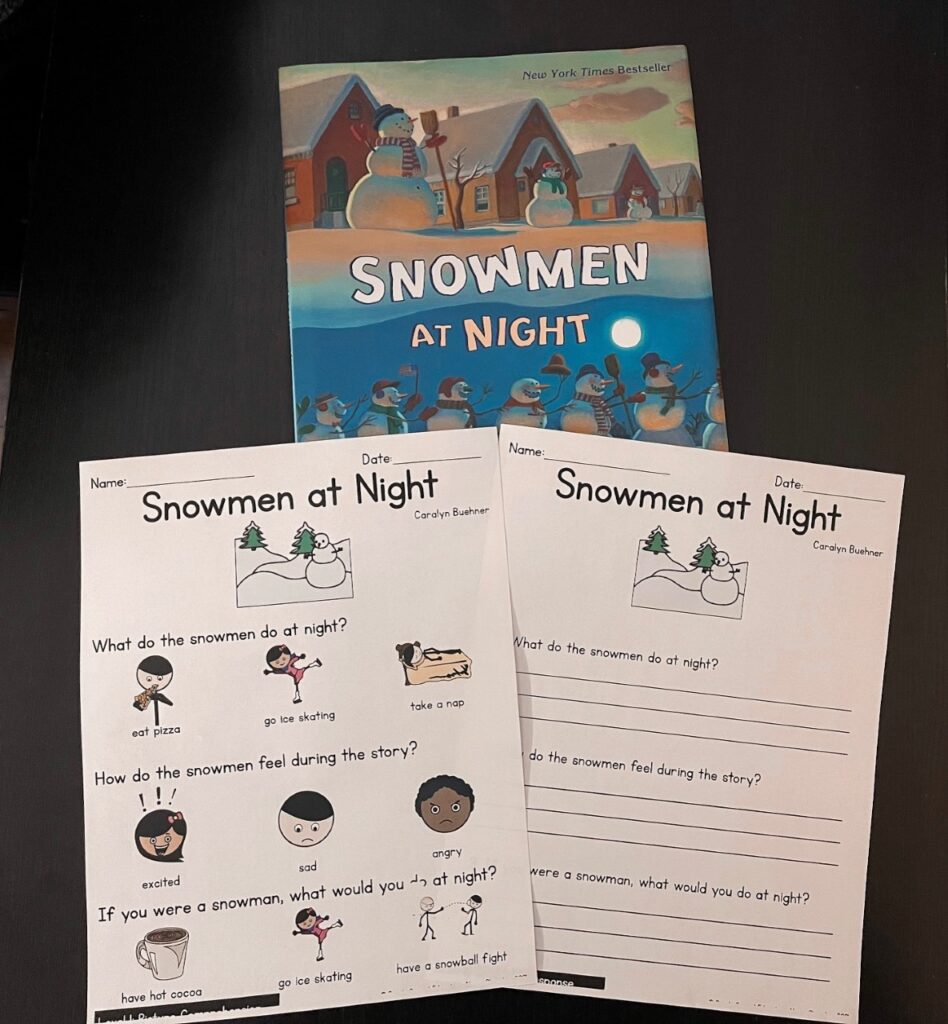 leveled comprehension quizzes