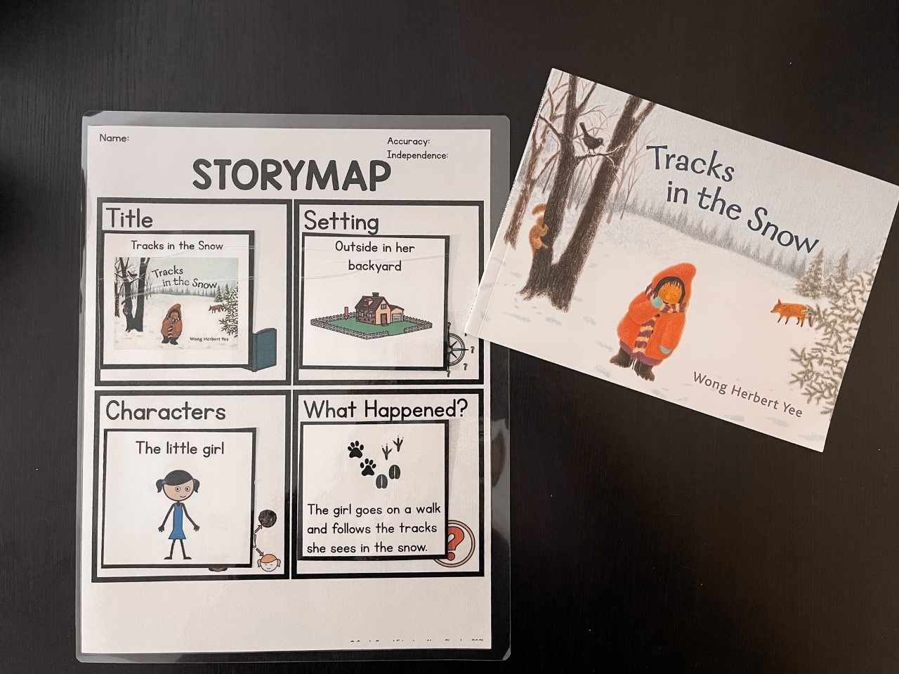 story map worksheets