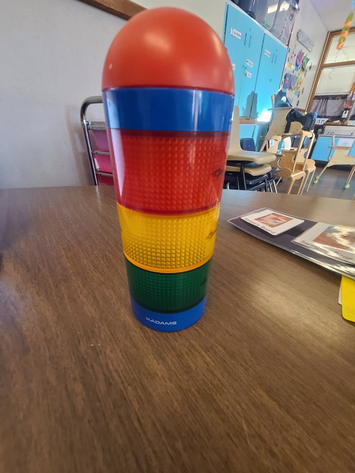 3 colored timer