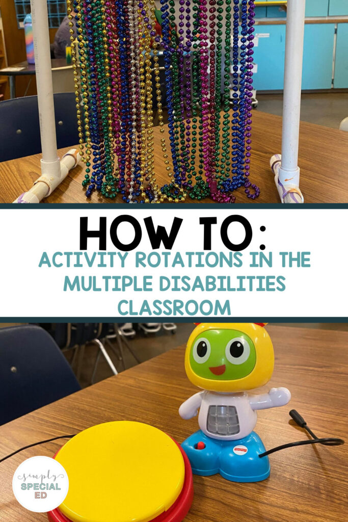 How To: Activity Rotations in the Multiple Disabilities Classroom