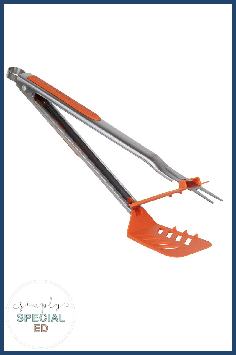 adapted spatula for cooking in special education 