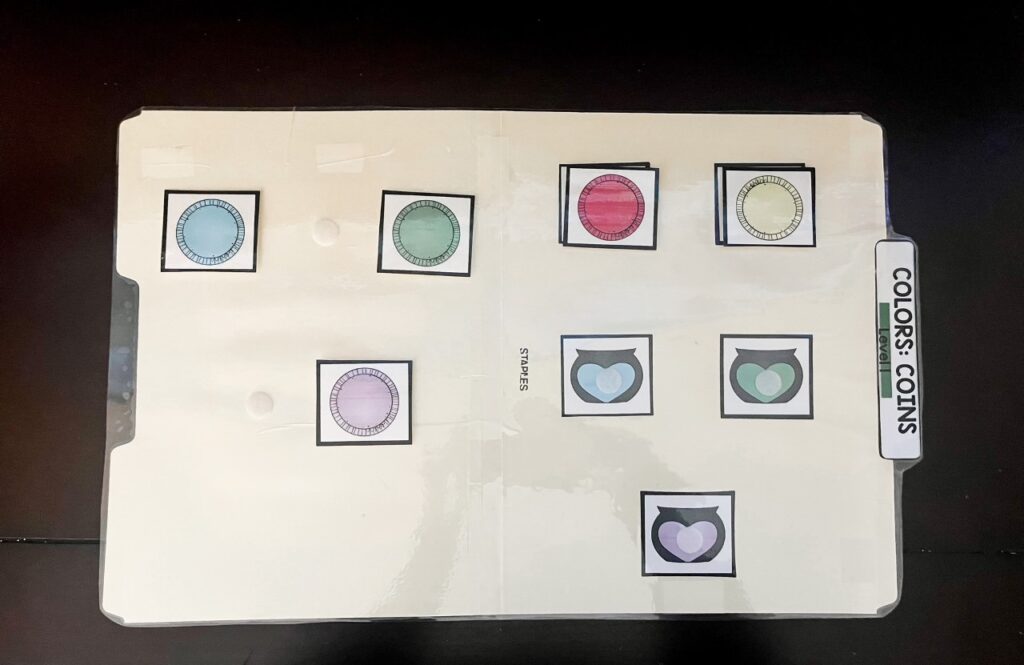 assembled file folder