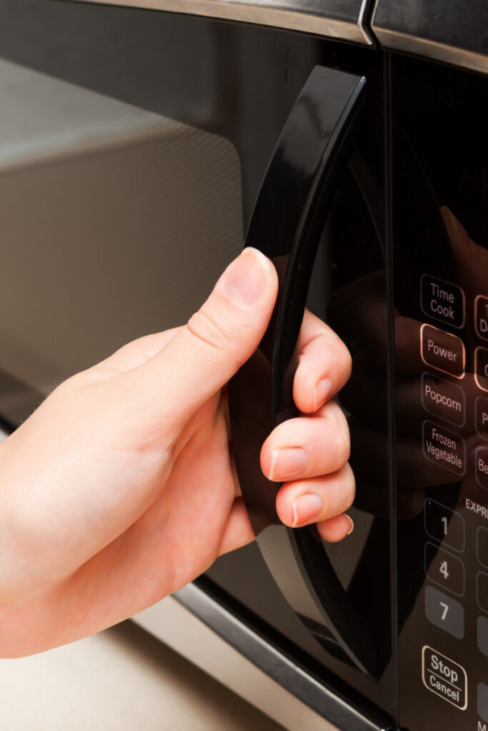 microwave is the only item needed for cooking with 25 visual recipes for snacks and lunches