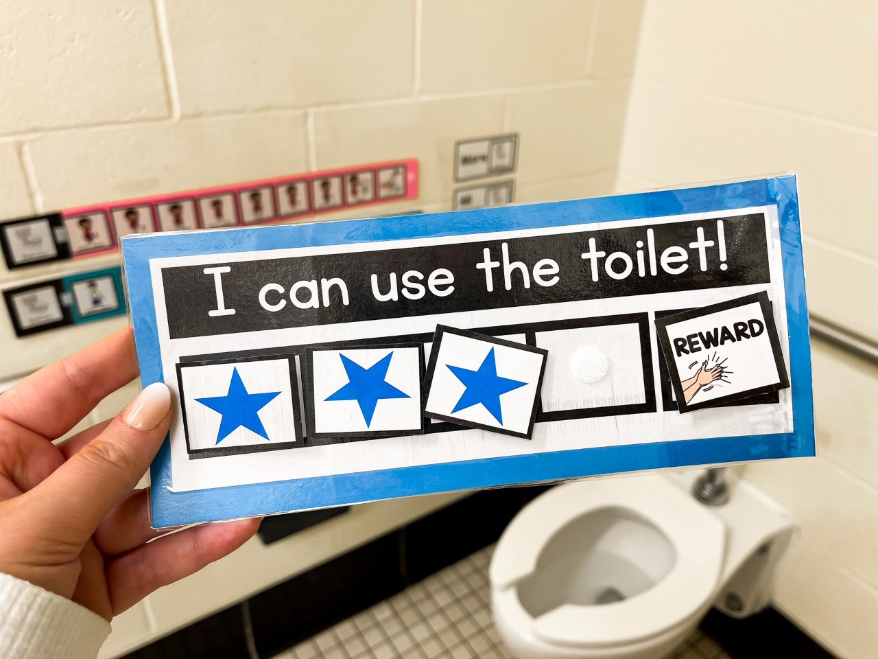 toilet training token boards
