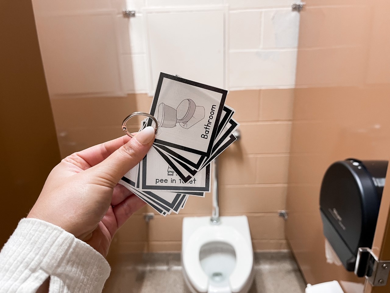 toileting visual ring