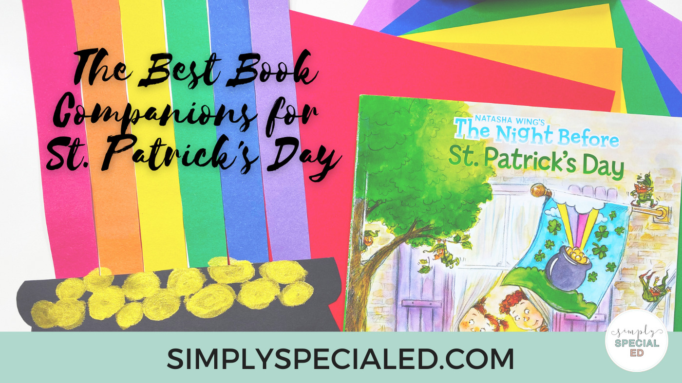 St. Patrick's day read aloud differentiated book companions for your special education classroom.