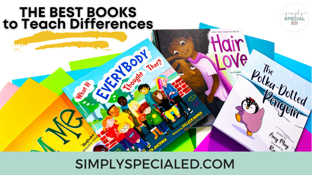 Teaching differences to your students is SO important, but finding the right books to do it can be difficult. Luckily, I have done this hard work for you! 