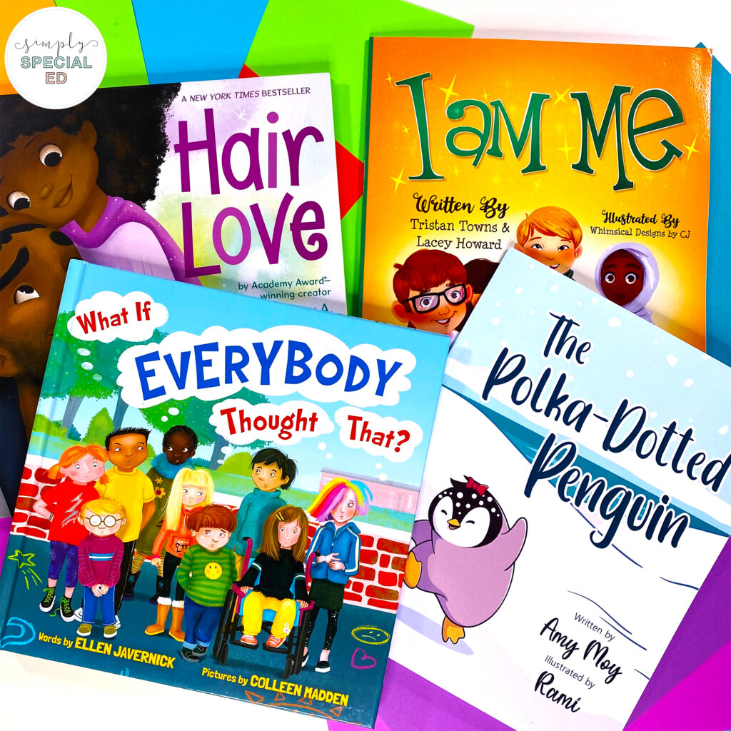 Teaching differences to your students is SO important, but finding the right books to do it can be difficult. Luckily, I have done this hard work for you!