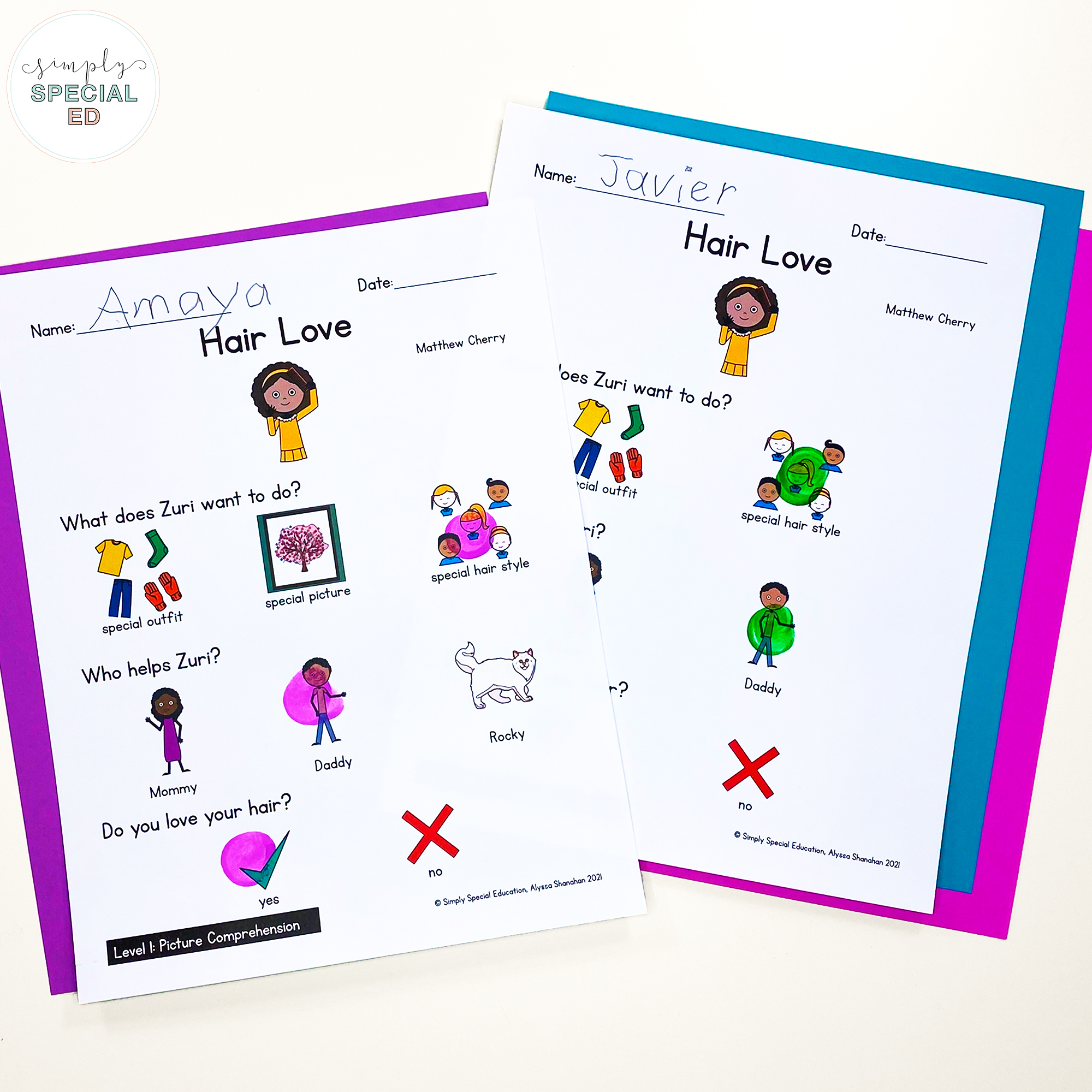 leveled comprehension