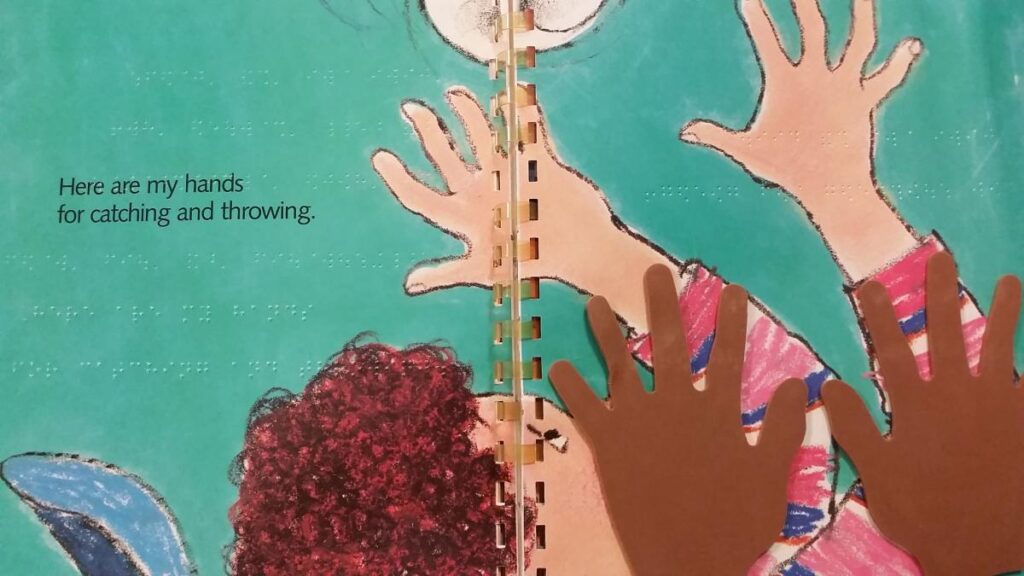 adapted book with texture