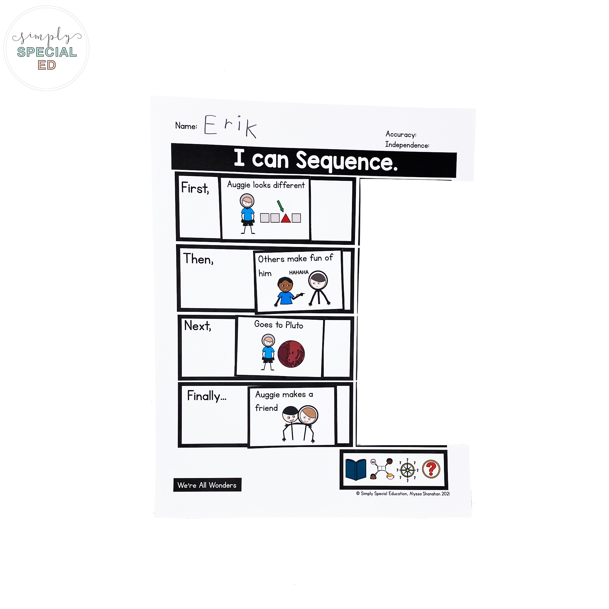 Let’s take a look at some activities included in the 