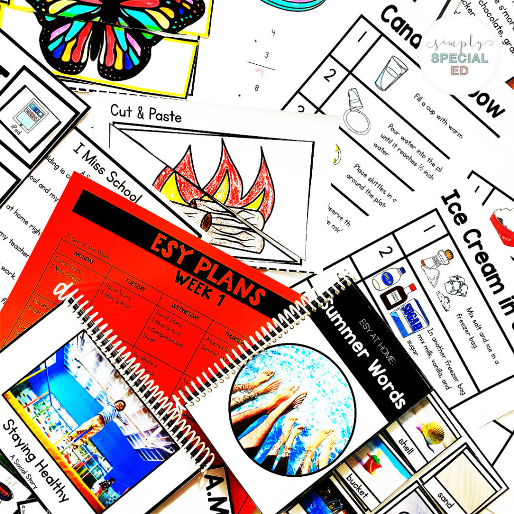 Simple ESY-8 weeks planned for you