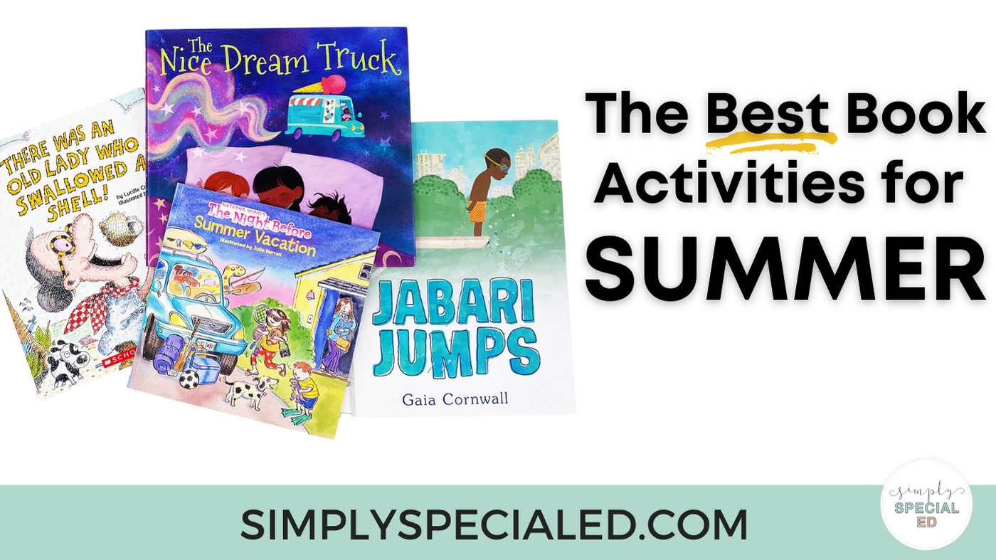 Book companions are a fun and engaging way to get students interacting with books! Check out my favorite books for summer! 