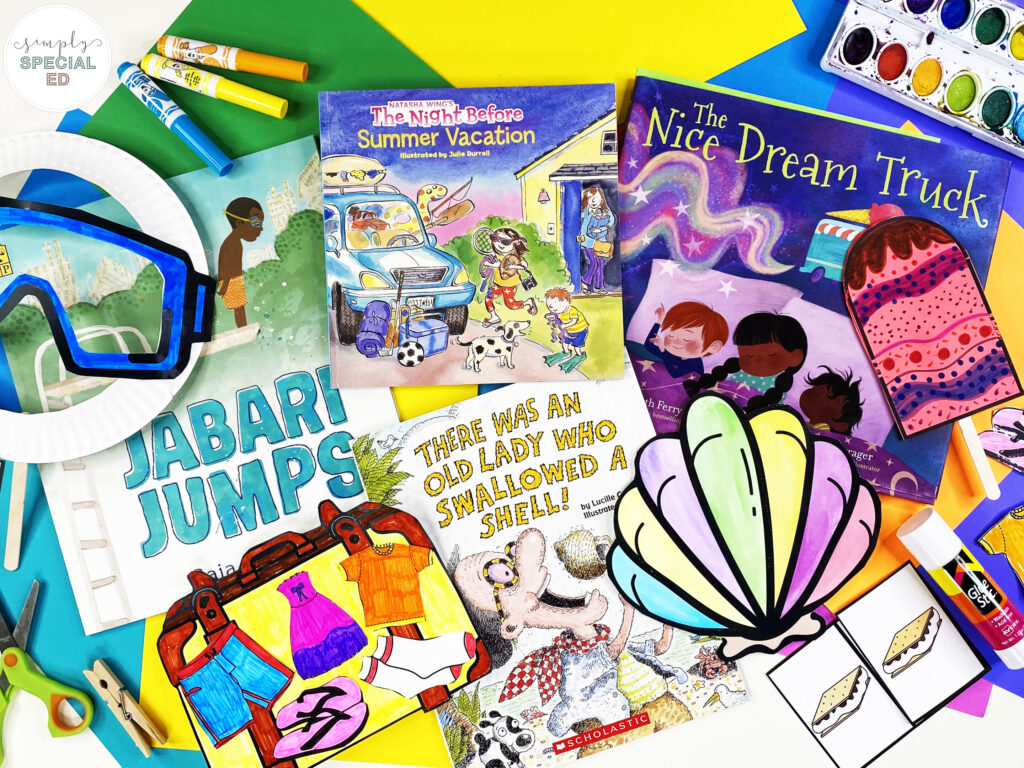 Book companions are a fun and engaging way to get students interacting with books! Check out my favorite books for summer! 