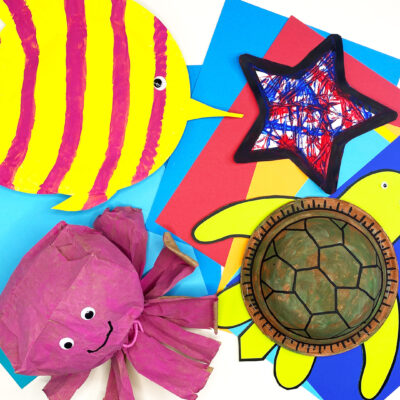 4 Visual Crafts for July