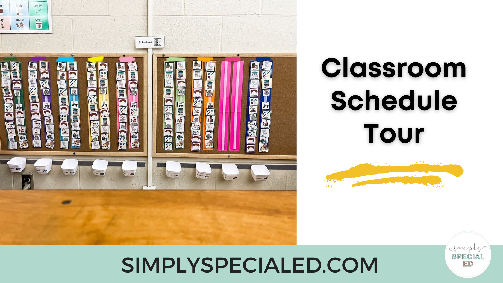 classroom schedule tour