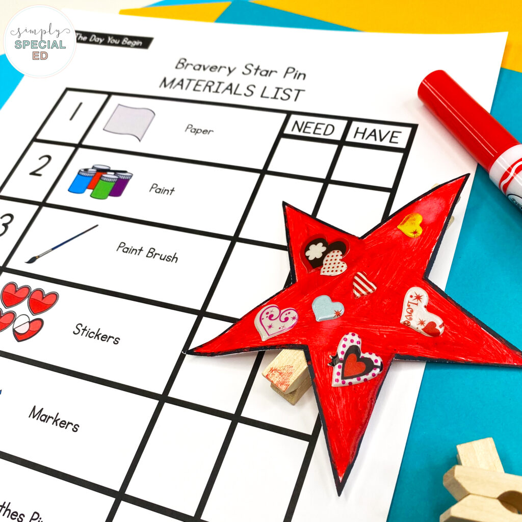 Let’s take a look at some activities included in the The Day you Begin Book Companion that are great to pair with this read aloud. 