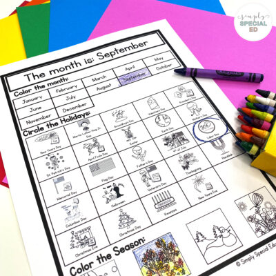 How to Use a Daily Calendar Worksheet