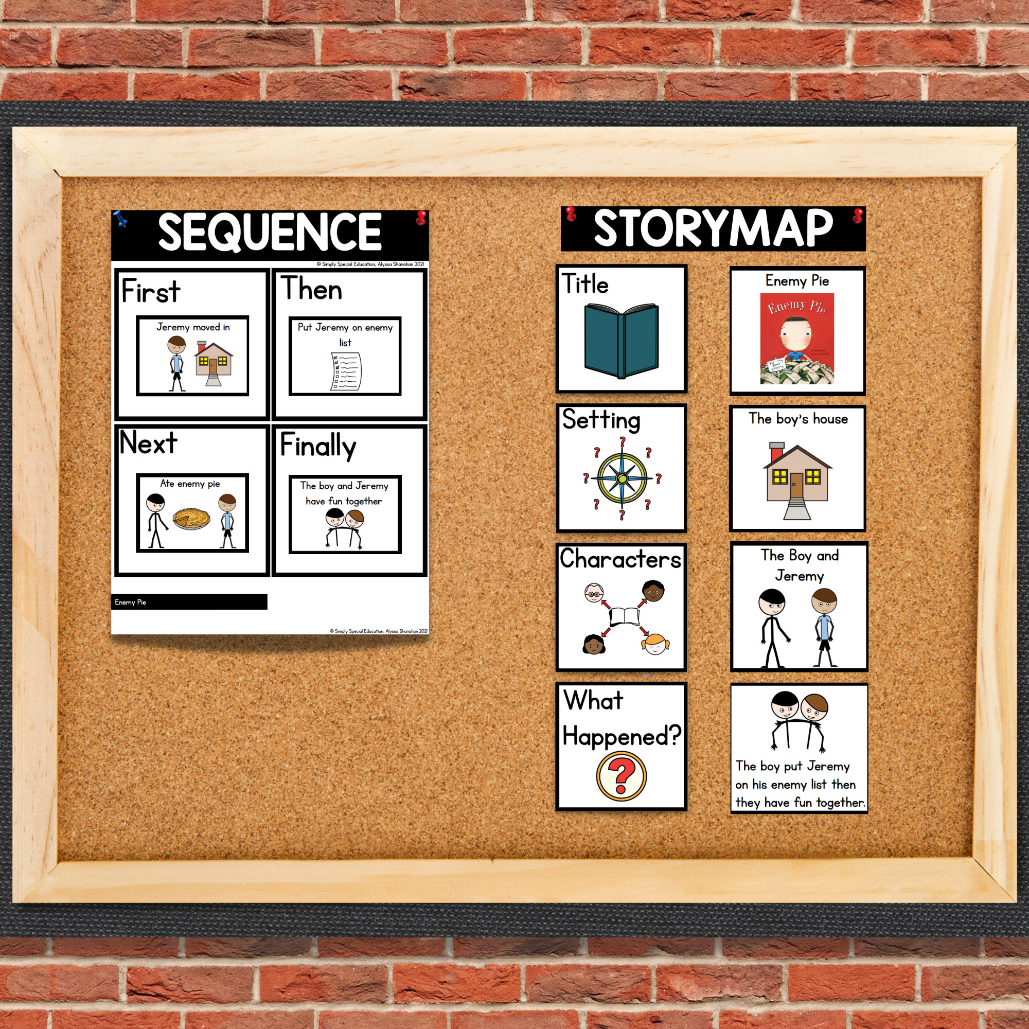 Here’s a look inside the best book companions for an Apple unit in self-contained special education classrooms.
