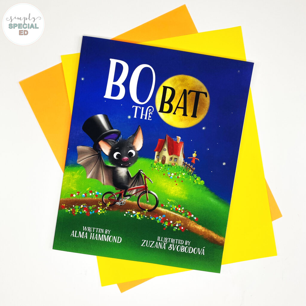 Let’s take a look at some activities included in the Bo the Bat Book Companion that are great to pair with this read aloud. 