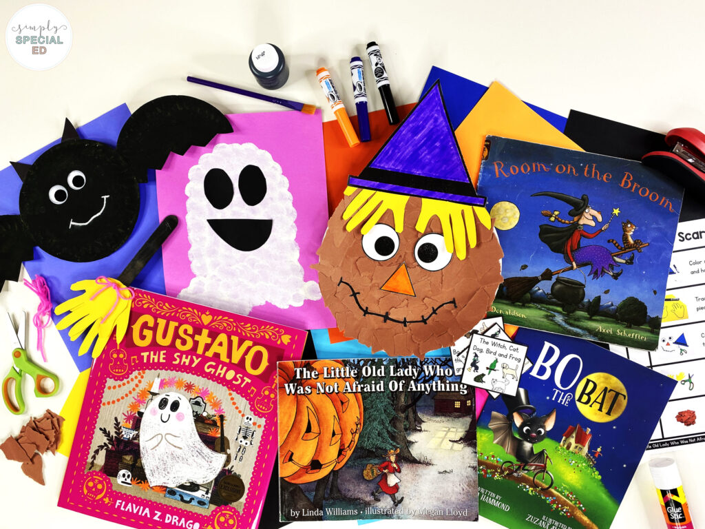 October is here and it is time for some Halloween read alouds and activities in your special education classroom. 