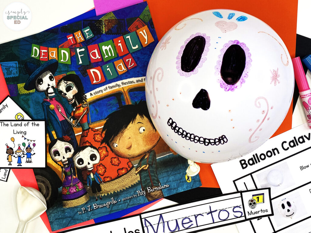 Here are 5 of my favorite books for celebrating Hispanic Heritage Month in your special education classroom. (and a free book companion!)