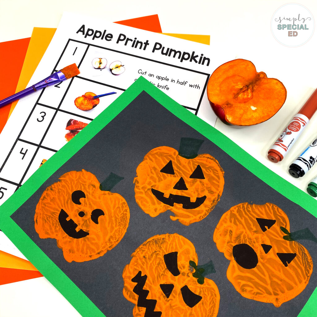 The best pumpkin books and differentiated book activities for a pumpkin unit in your special education classroom! 