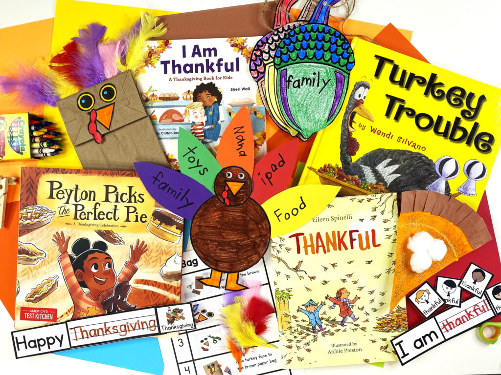 Here’s a look inside the best book companions for special education classrooms (THANKSGIVING themed)