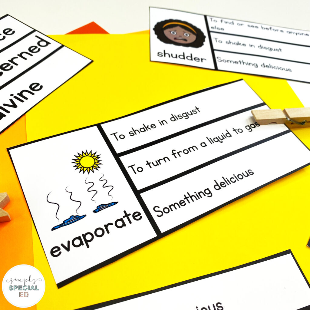 Peyton Picks the Perfect Pie is the perfect book companion for your special education classroom this November!