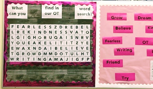word search bulletin board