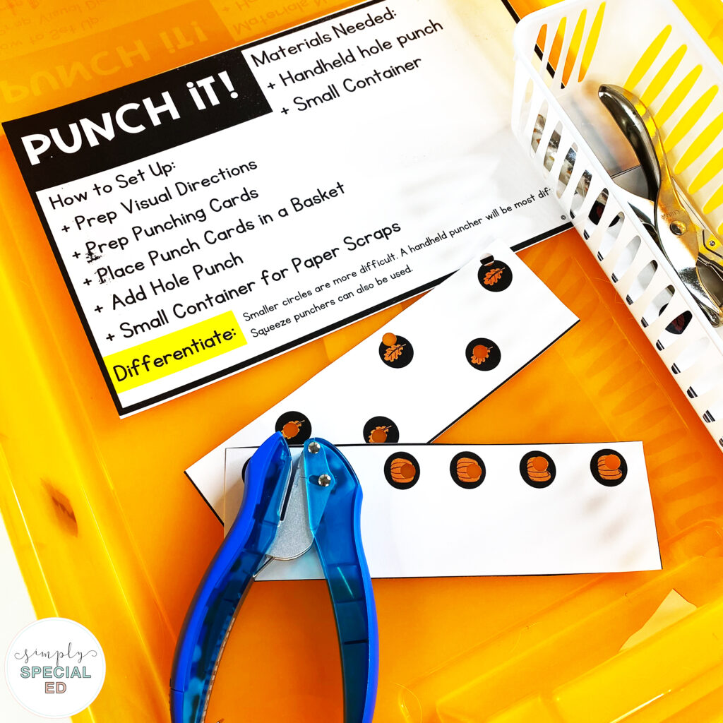 Simple Fine Motor Centers are the perfect way to implement fine motor activities to your classroom in a structured way!