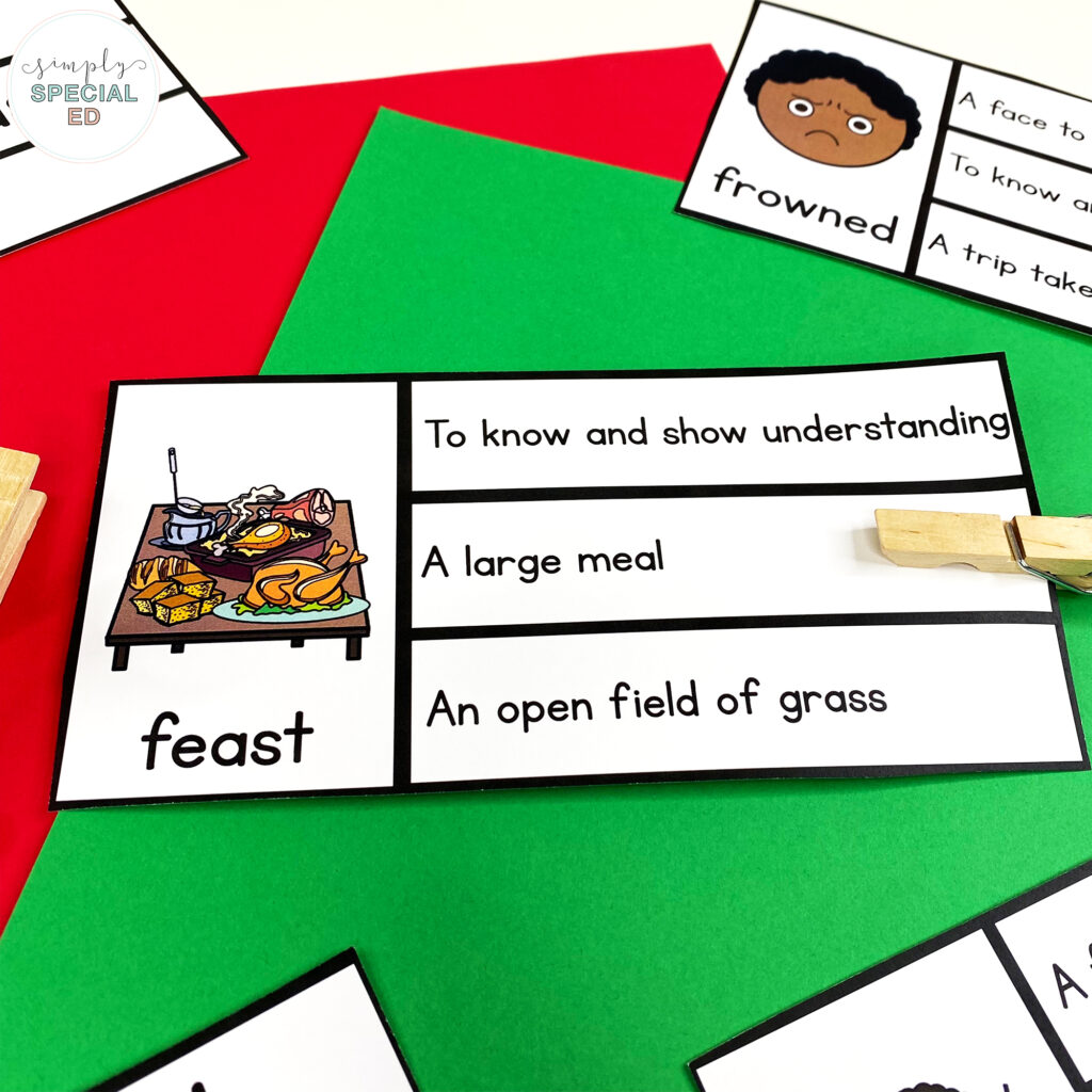 5 Adapted Book activities for Li'l Rabbit's Kwanzaa. This is the perfect way to introduce Kwanzaa to your special ed class.