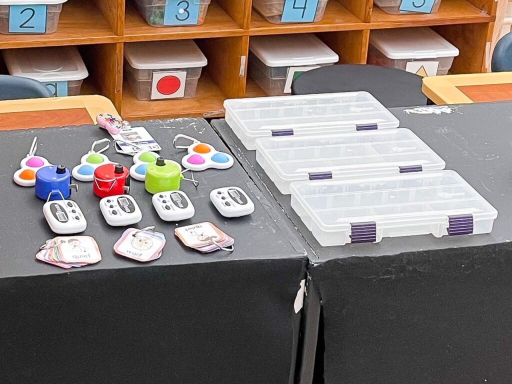 visual keyring for staff members