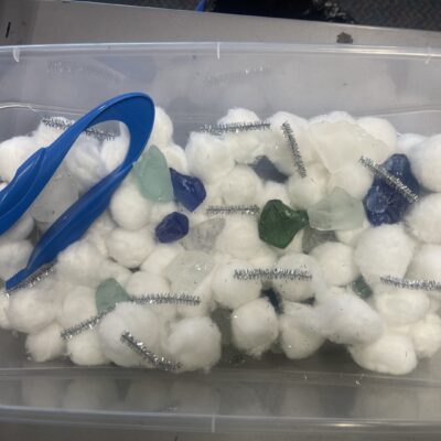 Weather Themed Sensory Bins