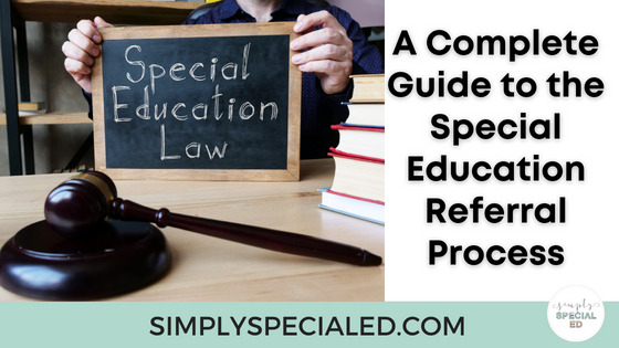 Sp. Ed. Referral Process Header