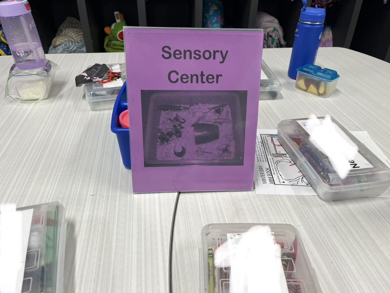 Sensory Center Sign