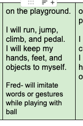 Sample lesson plan
