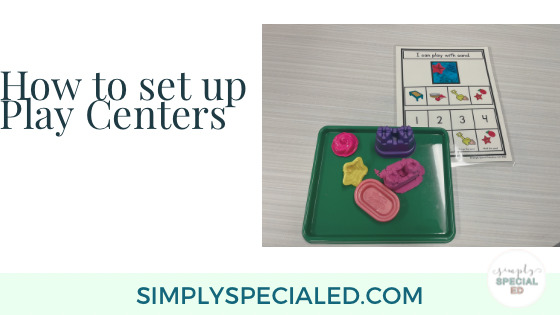 Play center visual of sand