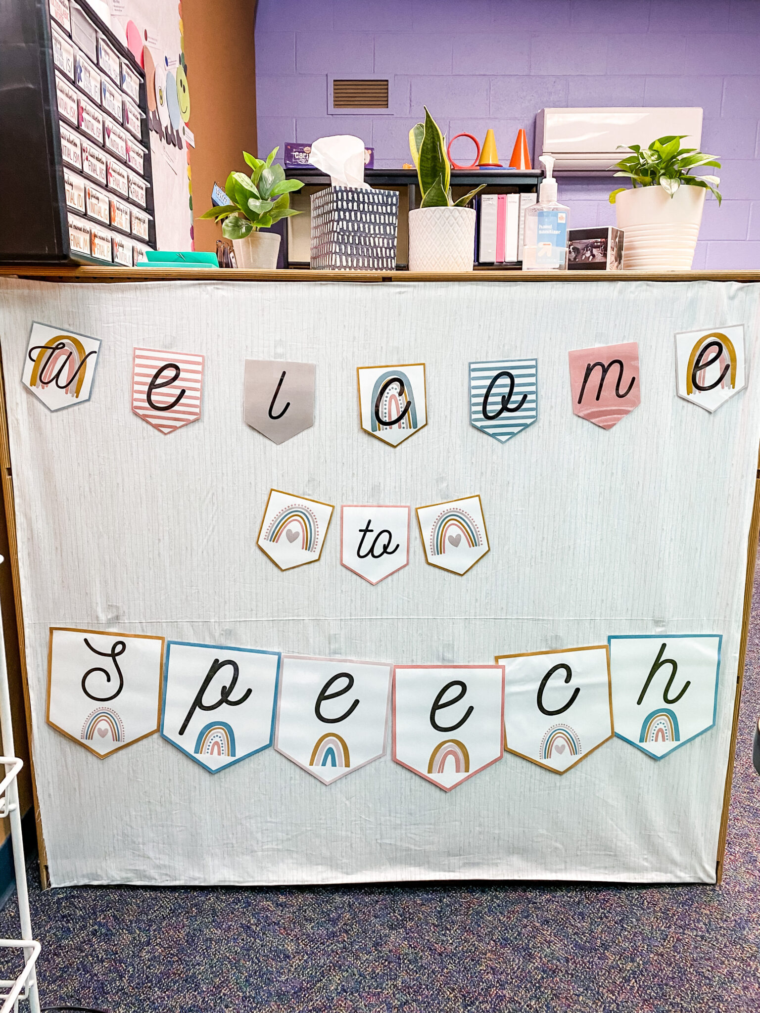 Welcome to speech sign in the speech room
